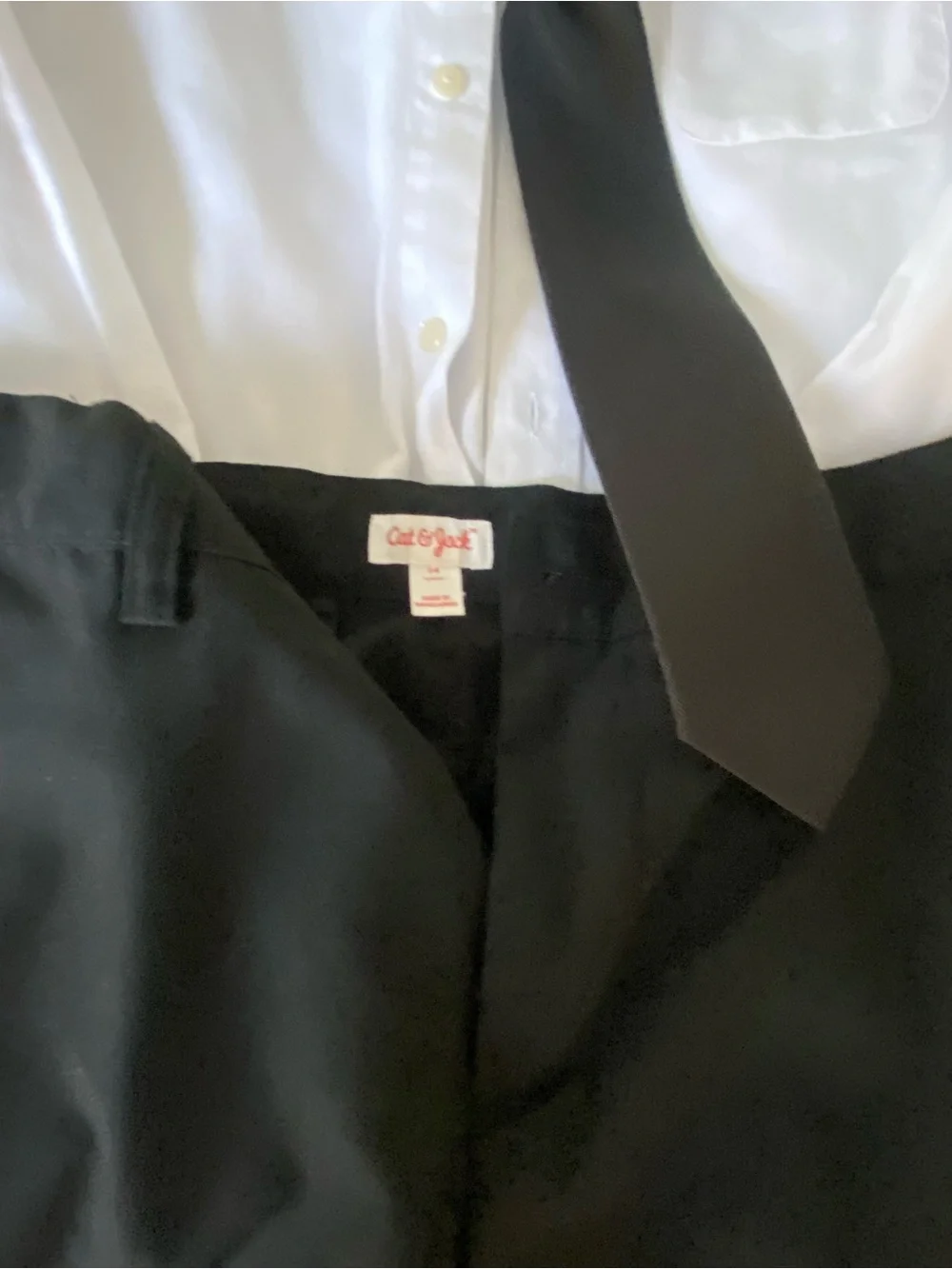 Cat & Jack Black Boys Suit